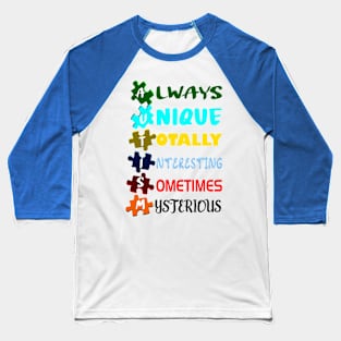 Autism Baseball T-Shirt